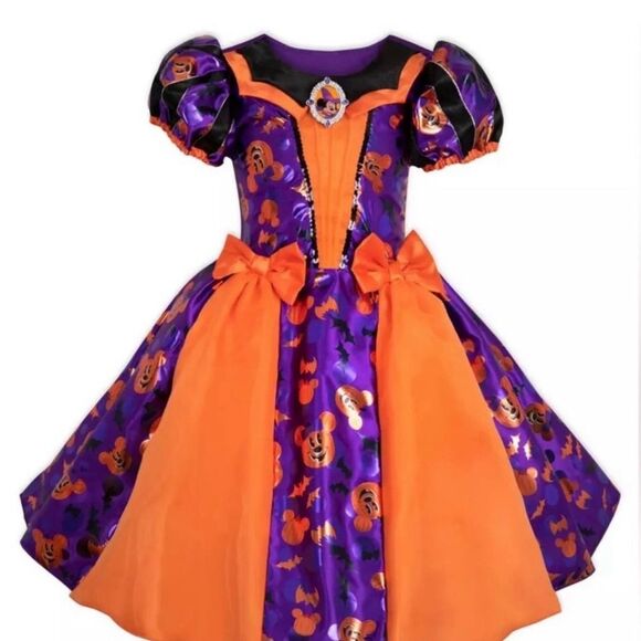 Minnie Mouse Witch‎ Costume and Hat-Size 3 - Picture 2 of 9